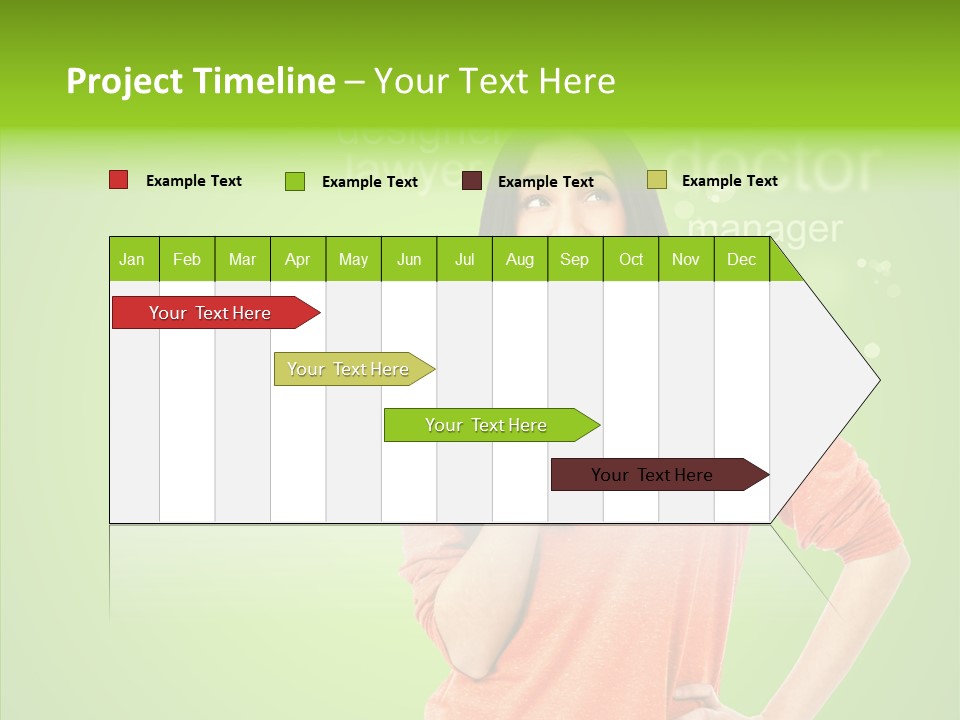Worker Person Thinking PowerPoint Template