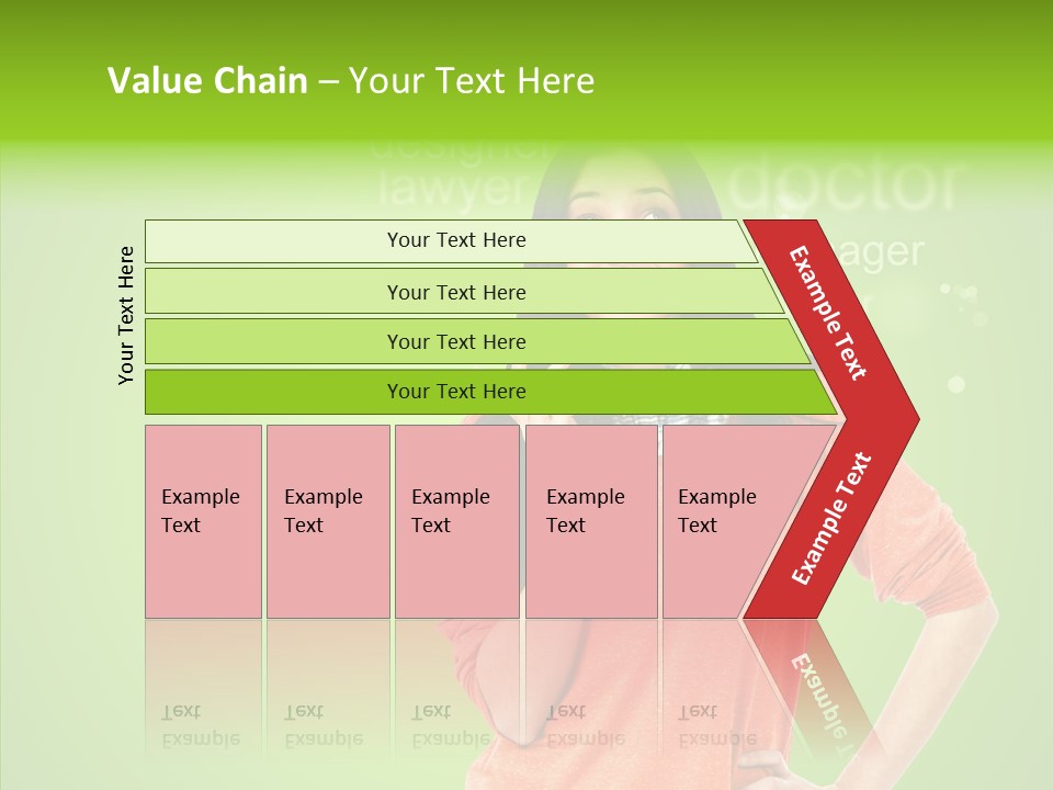 Worker Person Thinking PowerPoint Template
