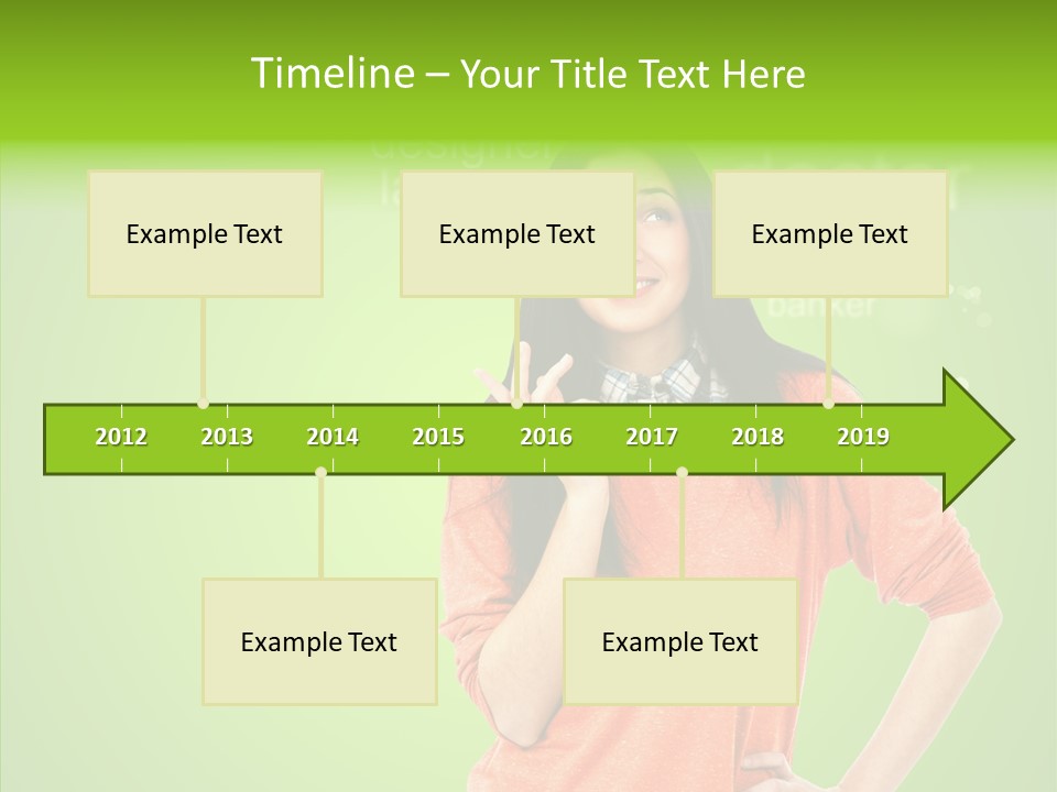 Worker Person Thinking PowerPoint Template