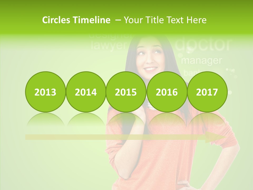 Worker Person Thinking PowerPoint Template