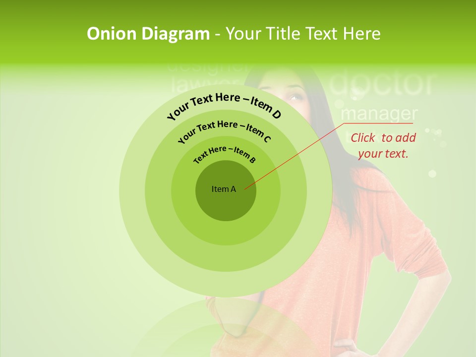 Worker Person Thinking PowerPoint Template