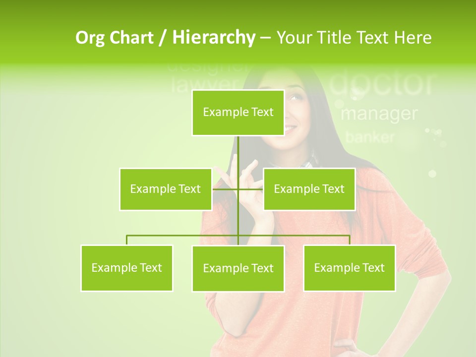 Worker Person Thinking PowerPoint Template