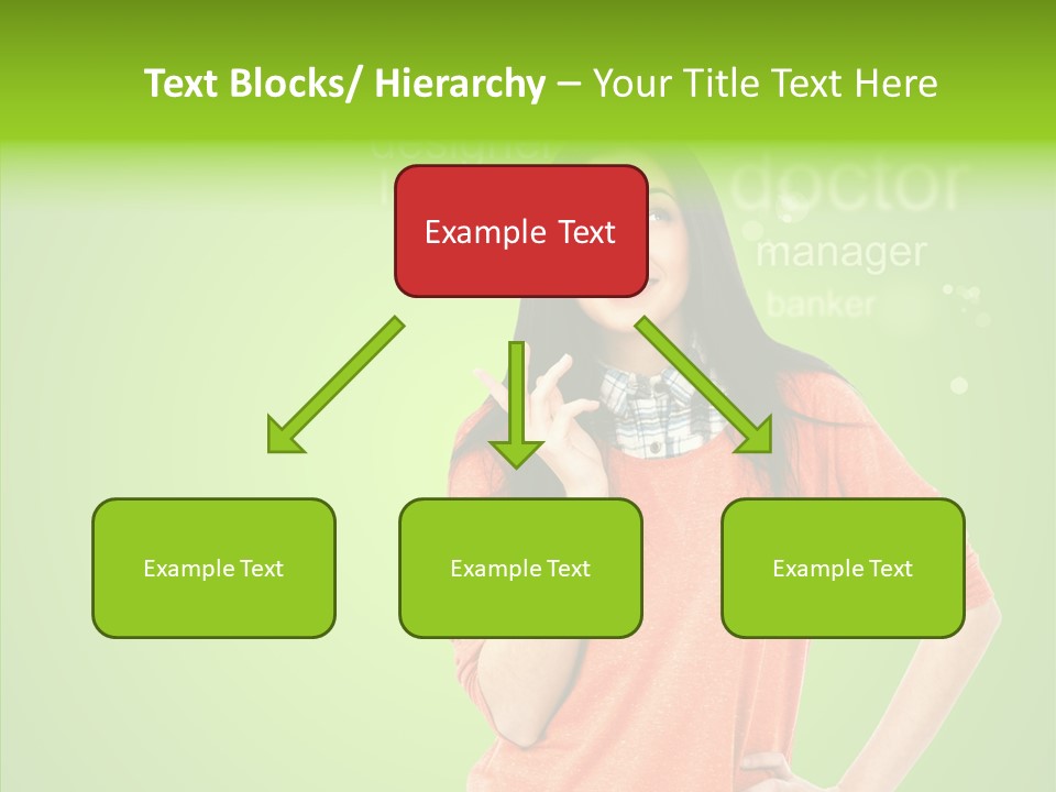 Worker Person Thinking PowerPoint Template
