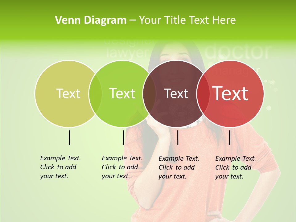 Worker Person Thinking PowerPoint Template