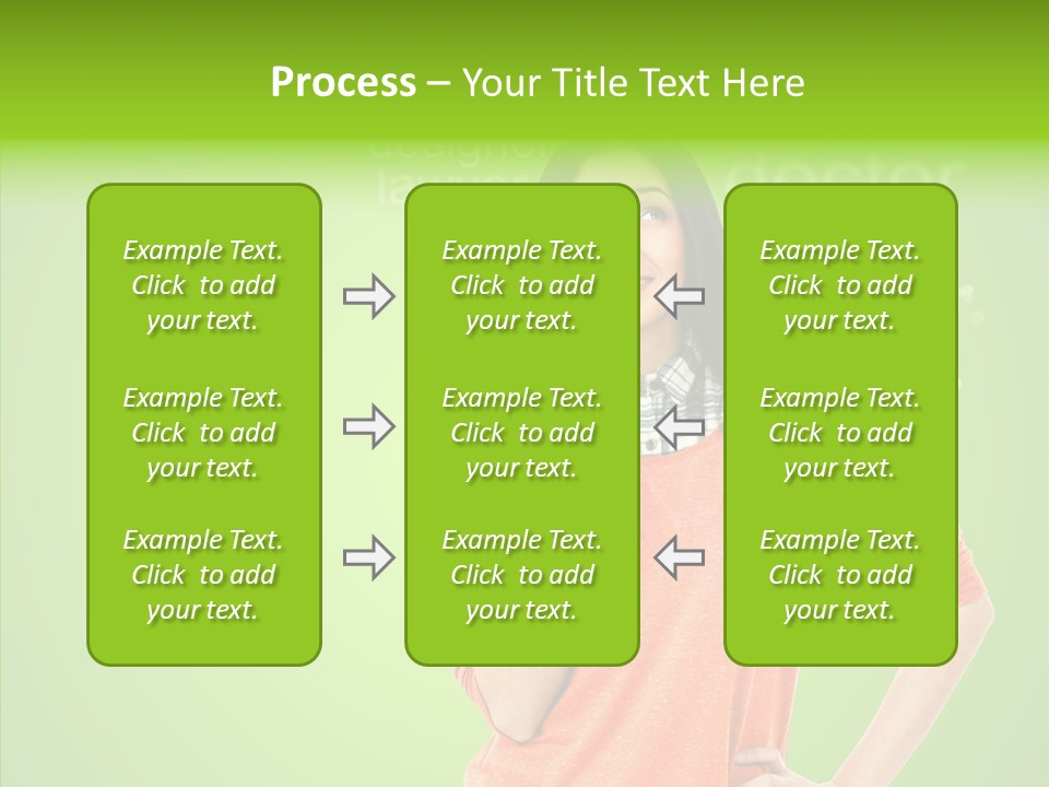 Worker Person Thinking PowerPoint Template