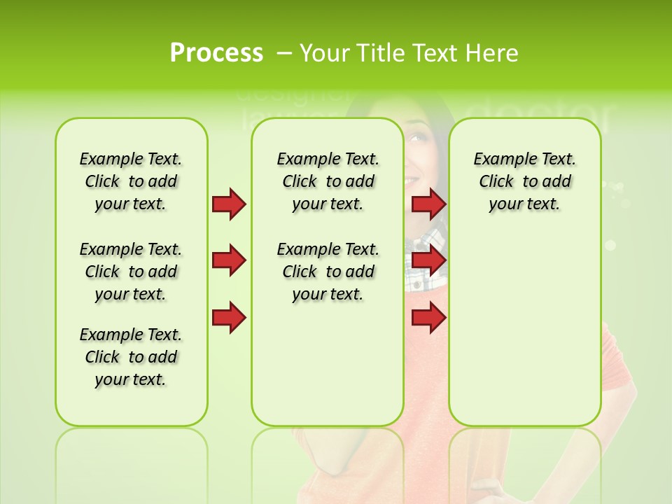 Worker Person Thinking PowerPoint Template