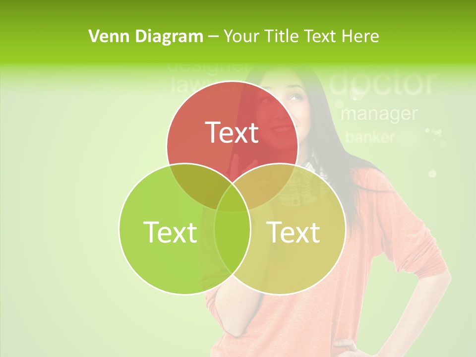 Worker Person Thinking PowerPoint Template