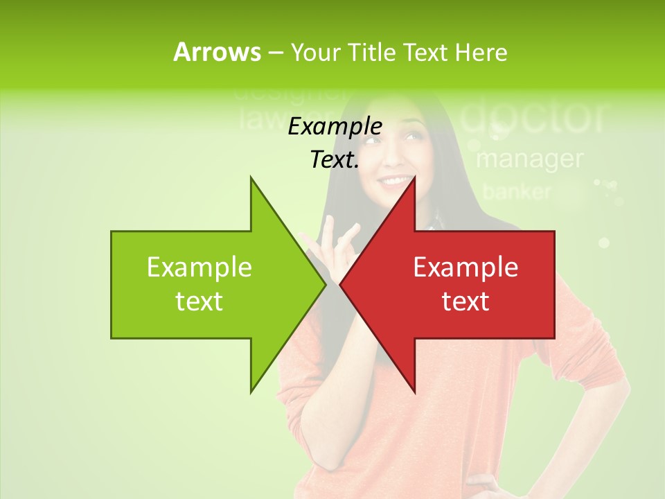 Worker Person Thinking PowerPoint Template