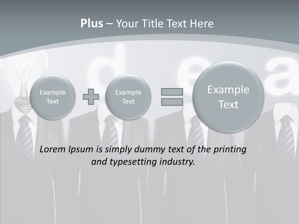 Expertise Symbol Energy PowerPoint Template