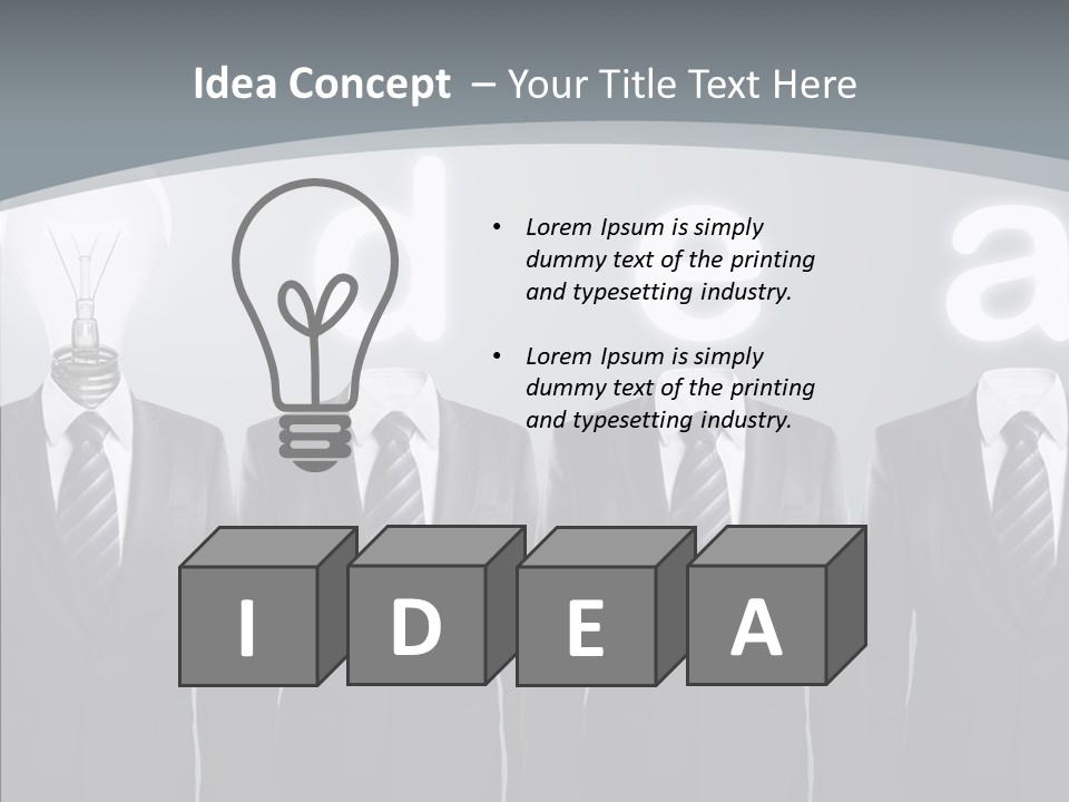 Expertise Symbol Energy PowerPoint Template