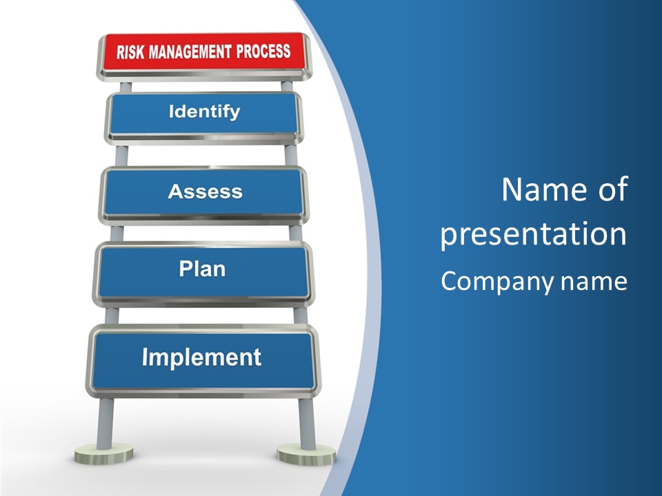 Finance Label Industry PowerPoint Template