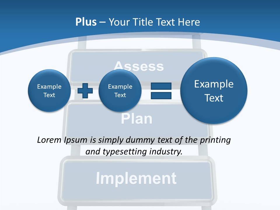 Finance Label Industry PowerPoint Template