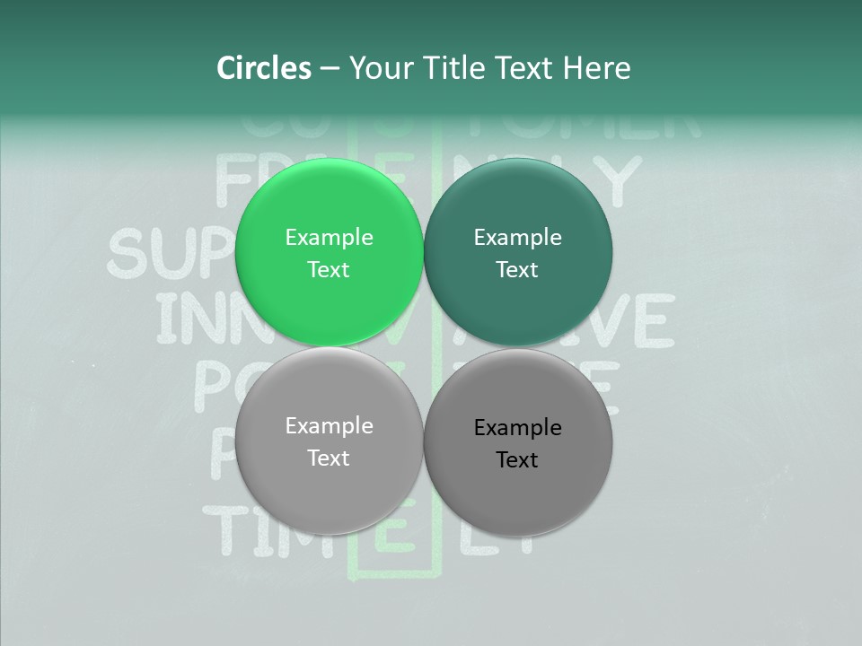 Help Service Manager PowerPoint Template