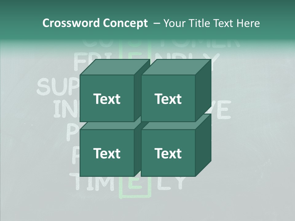 Help Service Manager PowerPoint Template