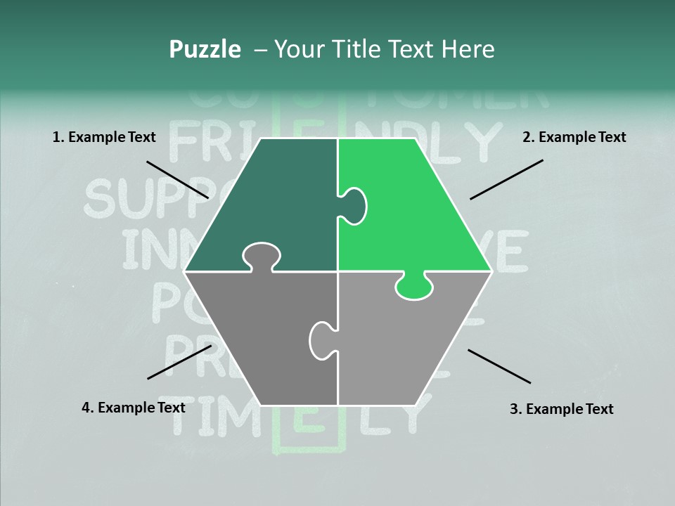 Help Service Manager PowerPoint Template