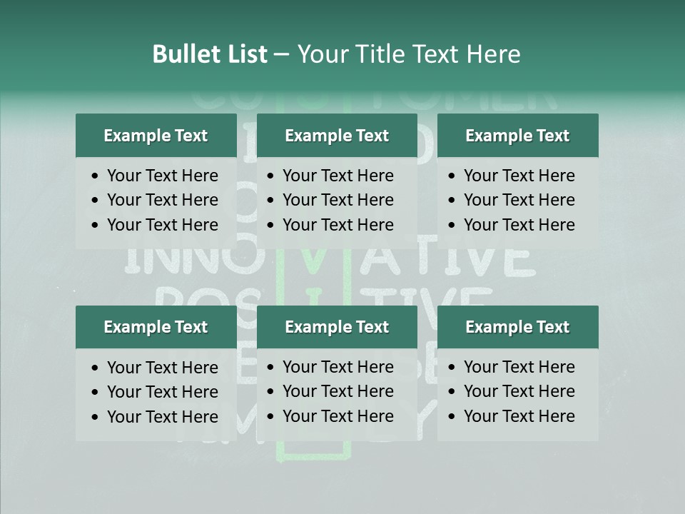 Help Service Manager PowerPoint Template
