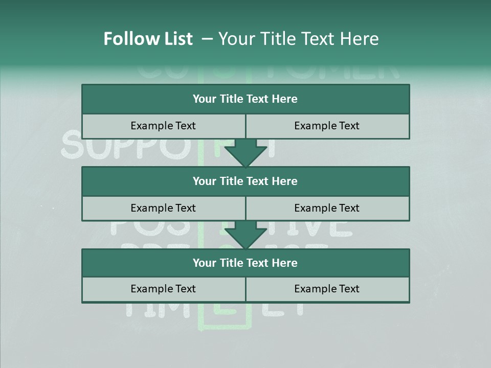 Help Service Manager PowerPoint Template