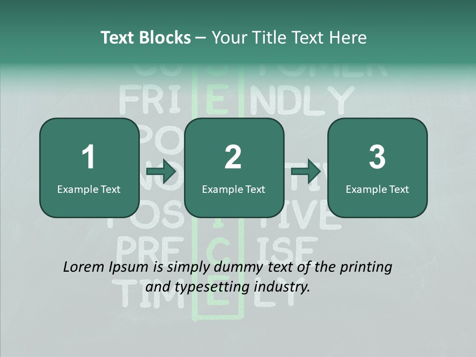 Help Service Manager PowerPoint Template