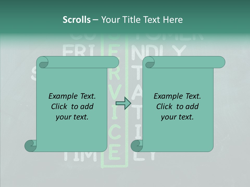 Help Service Manager PowerPoint Template