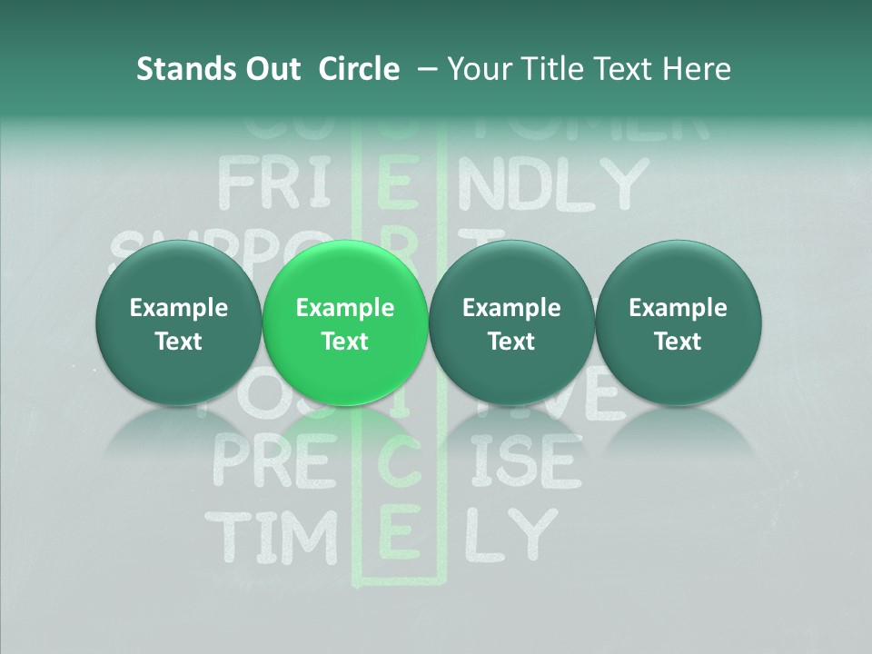 Help Service Manager PowerPoint Template