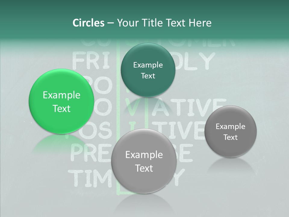 Help Service Manager PowerPoint Template
