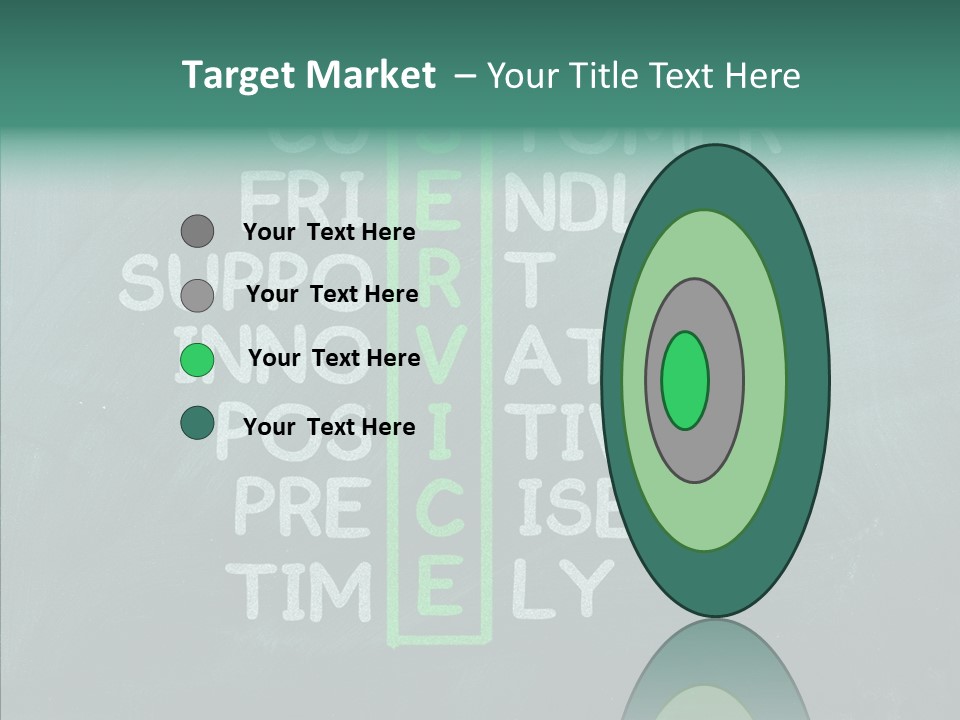 Help Service Manager PowerPoint Template
