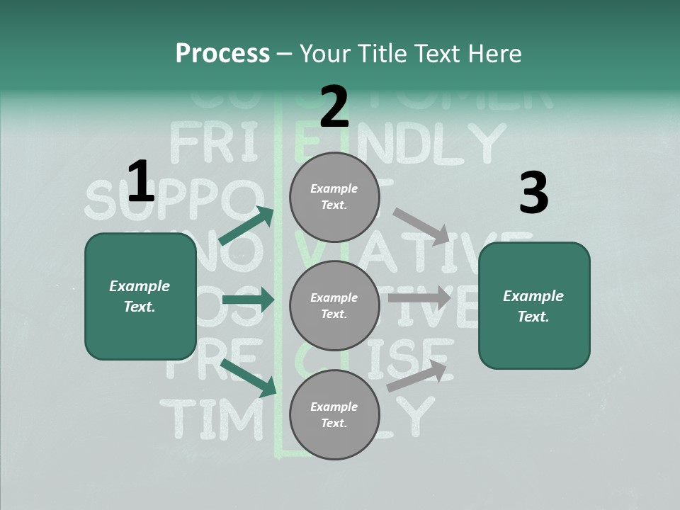 Help Service Manager PowerPoint Template