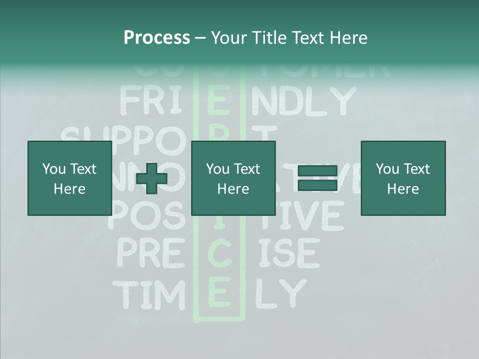 Help Service Manager PowerPoint Template