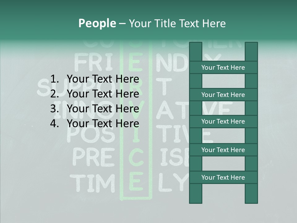 Help Service Manager PowerPoint Template