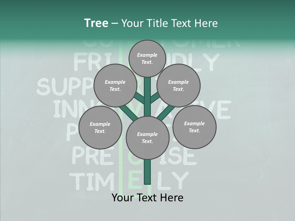 Help Service Manager PowerPoint Template