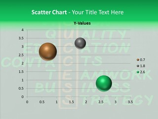 Green Ideas White PowerPoint Template