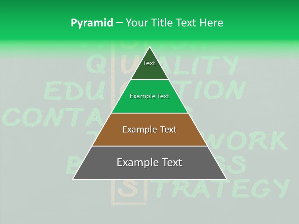 Green Ideas White PowerPoint Template