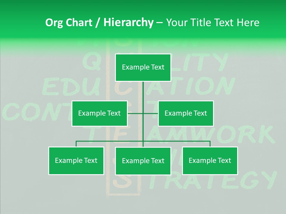 Green Ideas White PowerPoint Template
