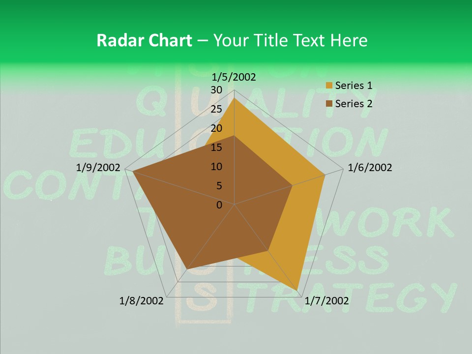 Green Ideas White PowerPoint Template