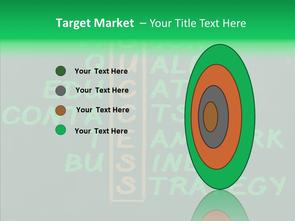 Green Ideas White PowerPoint Template