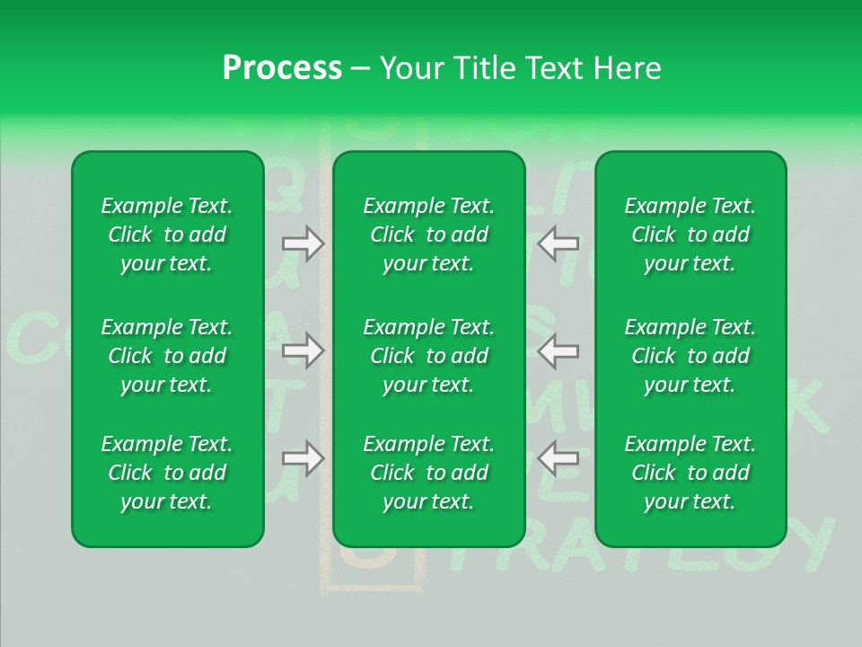 Green Ideas White PowerPoint Template
