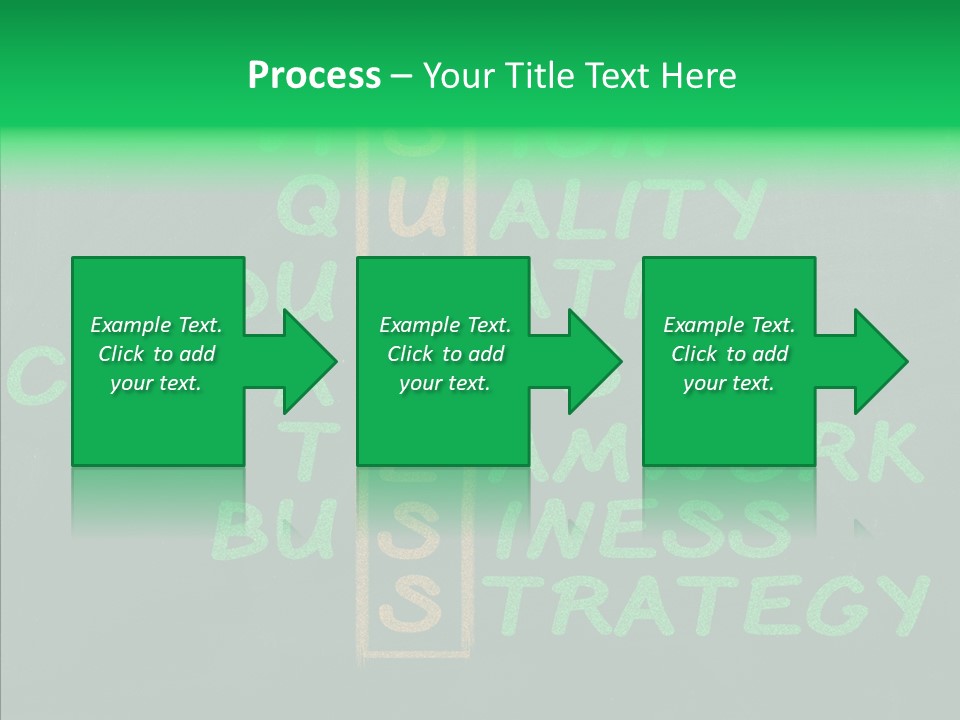 Green Ideas White PowerPoint Template