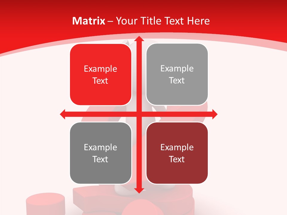 Mark Negative Symbol PowerPoint Template