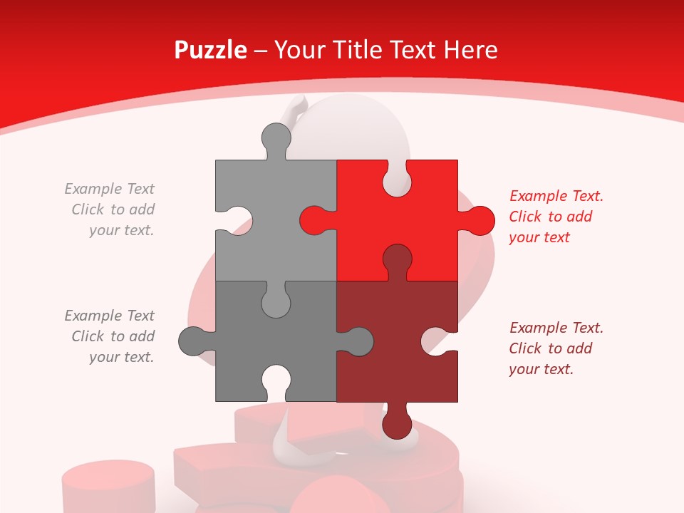 Mark Negative Symbol PowerPoint Template