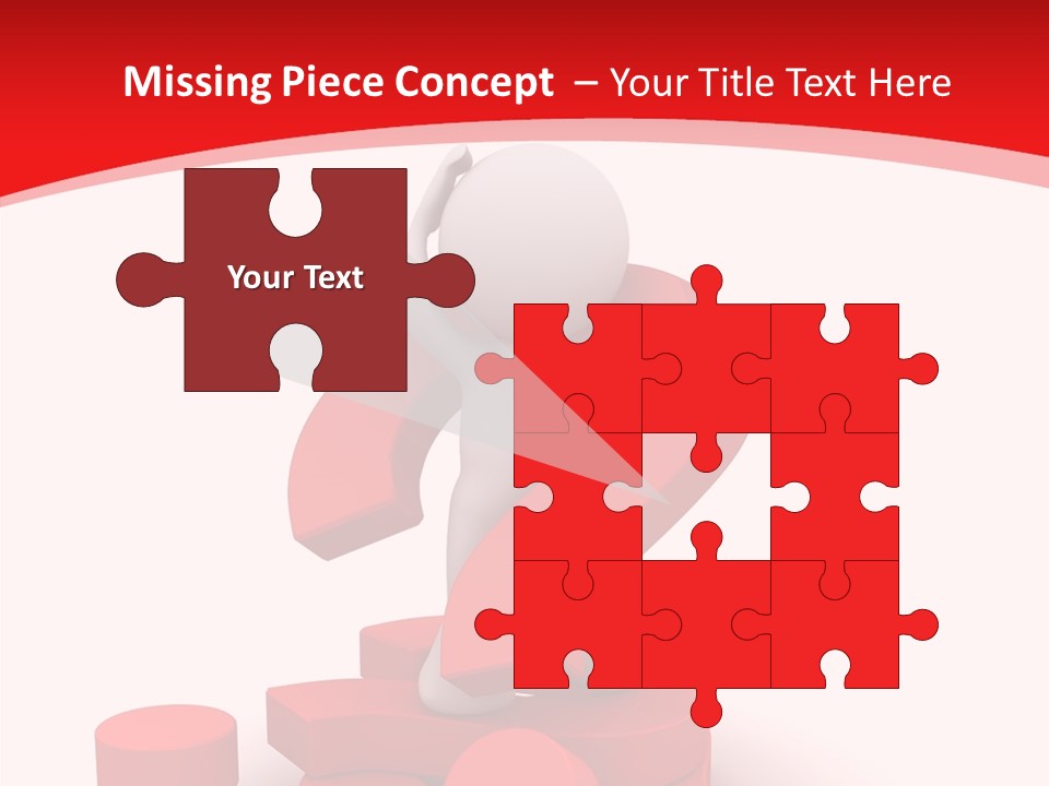 Mark Negative Symbol PowerPoint Template