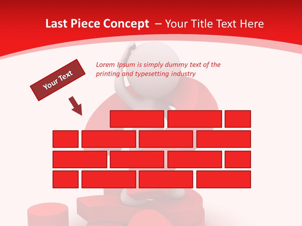 Mark Negative Symbol PowerPoint Template