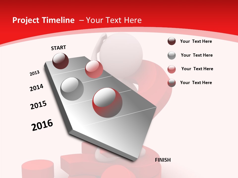 Mark Negative Symbol PowerPoint Template