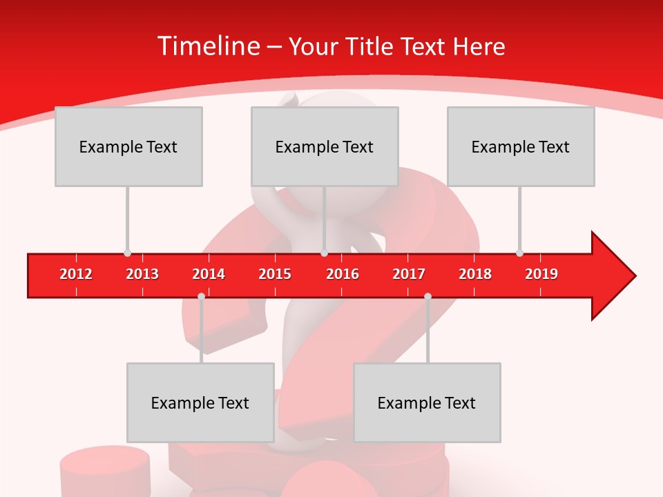 Mark Negative Symbol PowerPoint Template