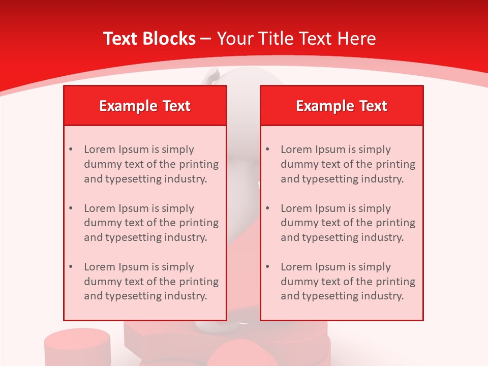 Mark Negative Symbol PowerPoint Template