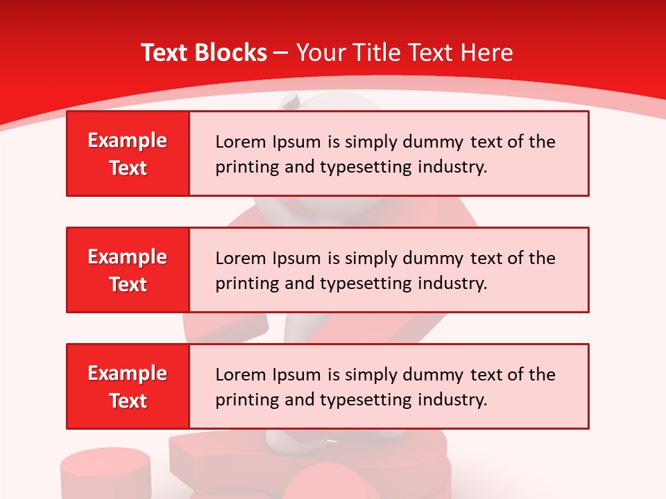 Mark Negative Symbol PowerPoint Template