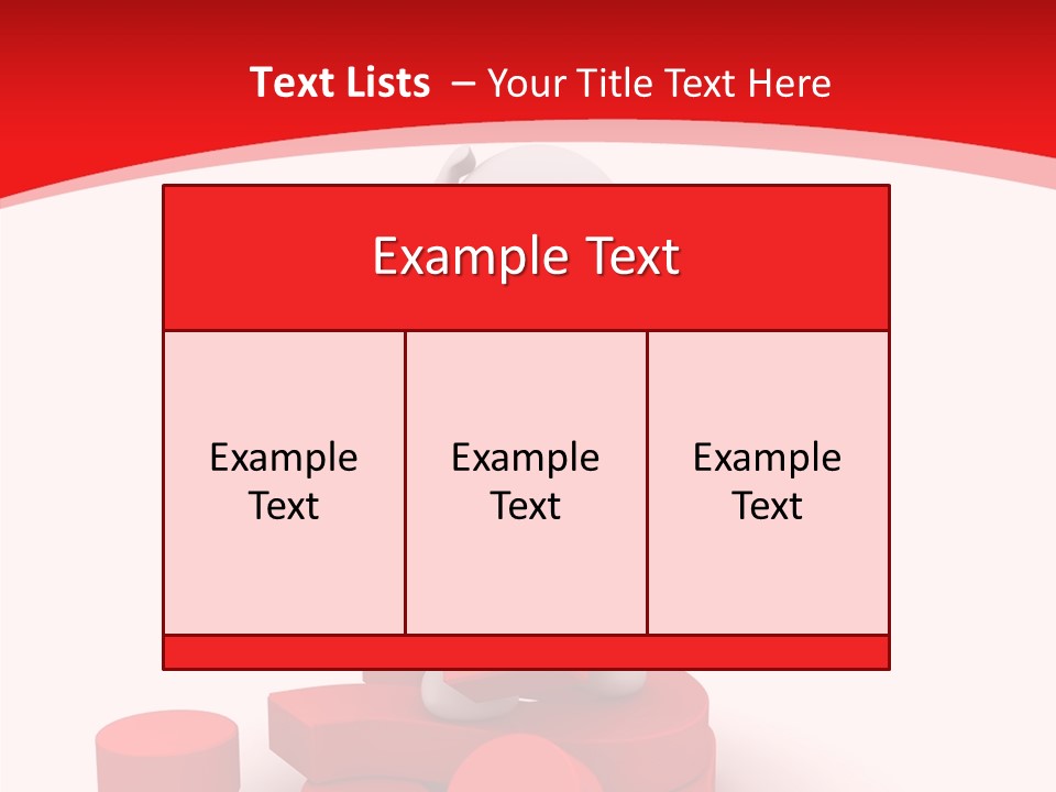 Mark Negative Symbol PowerPoint Template