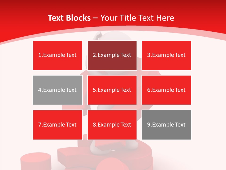 Mark Negative Symbol PowerPoint Template