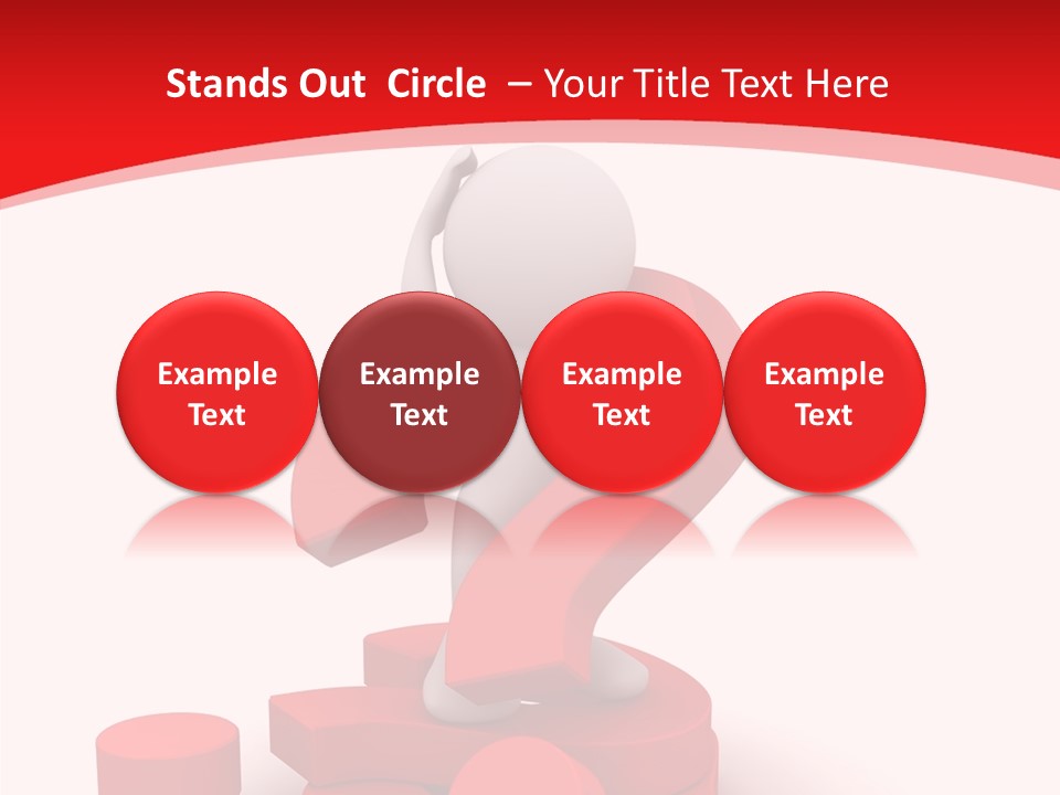 Mark Negative Symbol PowerPoint Template