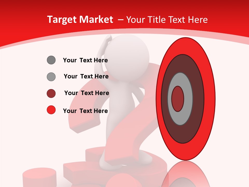 Mark Negative Symbol PowerPoint Template