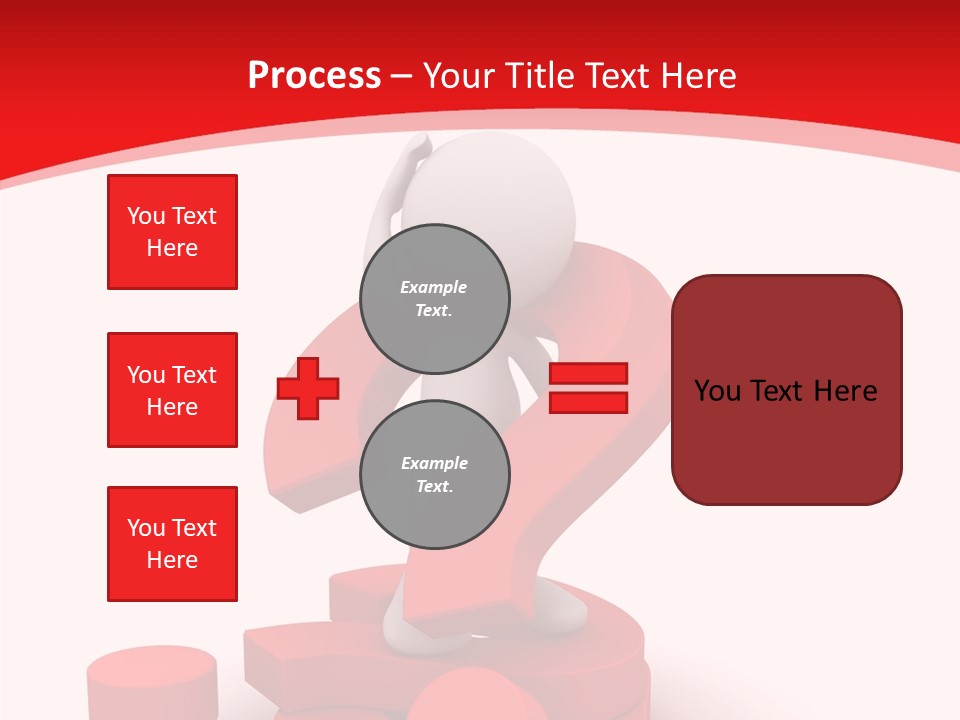 Mark Negative Symbol PowerPoint Template